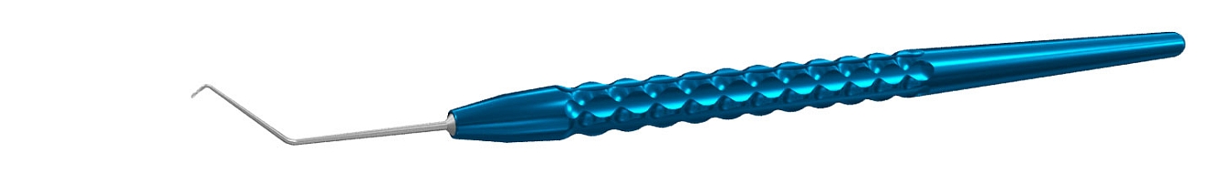 TMT114 ШПАТЕЛЬ ДЛЯ ХРУСТАЛИКА ПО КОХУ  ПОД УГЛОМ